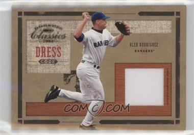 2004 Donruss Classics - Dress Code - Game-Worn Jersey #DC-48 - Alex Rodriguez /100