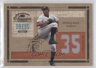 2004 Donruss Classics - Dress Code - Jersey Number Game-Worn Jersey #DC-35 - Dontrelle Willis /100