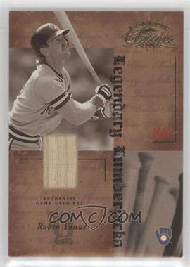 2004 Donruss Classics - Legendary - Lumberjacks Game-Used Bat #LB-100 - Robin Yount /100