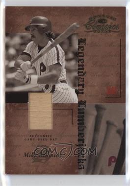 2004 Donruss Classics - Legendary - Lumberjacks Game-Used Bat #LB-2 - Mike Schmidt /100