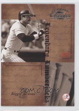 2004 Donruss Classics - Legendary - Lumberjacks #LB-20 - Reggie Jackson /1000