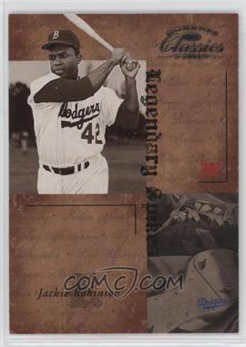 2004 Donruss Classics - Legendary - Spikes #LS-41 - Jackie Robinson /100