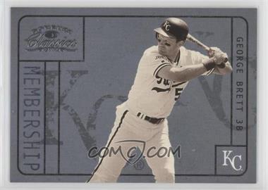 2004 Donruss Classics - Membership #M-18 - George Brett /2499