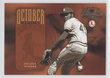 2004 Donruss Classics - October Heroes #OH-2 - Bob Gibson /2499