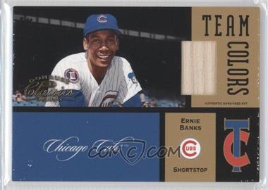 2004 Donruss Classics - Team Colors - Game-Used Bat #TC-33 - Ernie Banks /25