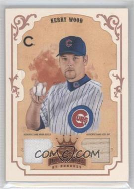 2004 Donruss Diamond Kings - [Base] - Bronze Framed Materials #4 - Kerry Wood /100