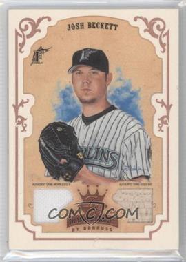 2004 Donruss Diamond Kings - [Base] - Bronze Framed Materials #8 - Josh Beckett /100