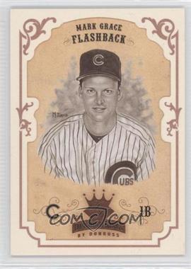 2004 Donruss Diamond Kings - [Base] - Bronze Framed Sepia #152 - Flashback - Mark Grace