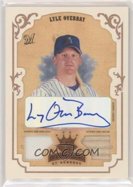 2004 Donruss Diamond Kings - [Base] - Bronze Framed Signatures #101 - Lyle Overbay /25