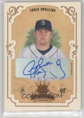 2004 Donruss Diamond Kings - [Base] - Bronze Framed Signatures #77 - Chris Snelling /50