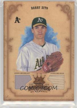 2004 Donruss Diamond Kings - [Base] - Bronze Materials #16 - Barry Zito /100