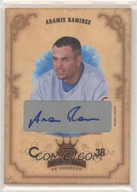 2004 Donruss Diamond Kings - [Base] - Bronze Signatures #74 - Aramis Ramirez /100