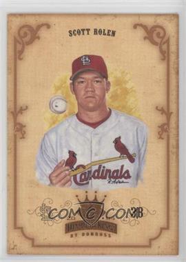 2004 Donruss Diamond Kings - [Base] - Bronze #104 - Scott Rolen /100