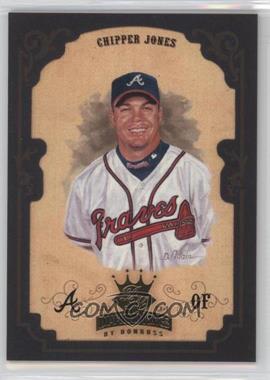 2004 Donruss Diamond Kings - [Base] - Gold Framed #31 - Chipper Jones /25