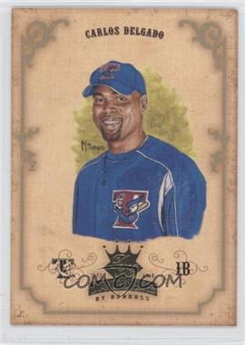 2004 Donruss Diamond Kings - [Base] - Gold #23 - Carlos Delgado /10