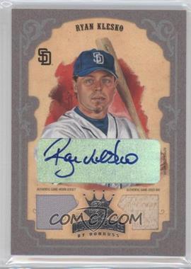 2004 Donruss Diamond Kings - [Base] - Silver Framed Materials Signatures #110 - Ryan Klesko /15