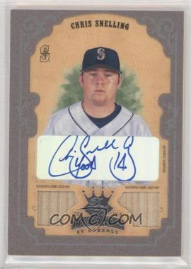 2004 Donruss Diamond Kings - [Base] - Silver Framed Signatures #77 - Chris Snelling /10