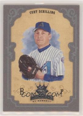 2004 Donruss Diamond Kings - [Base] - Silver Framed #135 - Curt Schilling /100