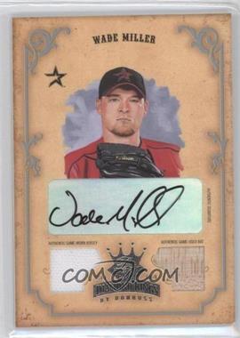 2004 Donruss Diamond Kings - [Base] - Silver Materials Signatures #83 - Wade Miller /3