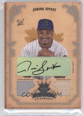 2004 Donruss Diamond Kings - [Base] - Silver Materials Signatures #92 - Junior Spivey /6