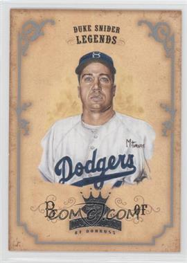 2004 Donruss Diamond Kings - [Base] - Silver #171 - Legends - Duke Snider /50