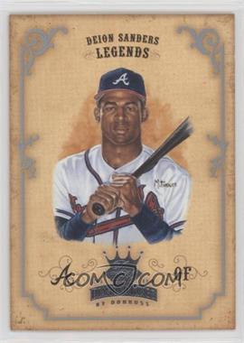 2004 Donruss Diamond Kings - [Base] - Silver #175 - Legends - Deion Sanders /50