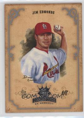 2004 Donruss Diamond Kings - [Base] - Silver #20 - Jim Edmonds /50