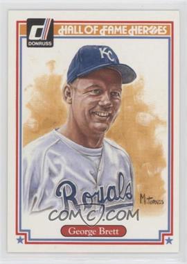 2004 Donruss Diamond Kings - Hall of Fame Heroes #45.1 - George Brett (White Jersey) /1000