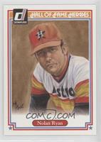 Nolan Ryan (Houston, Portrait With Arm Visible) #/500