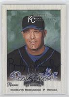 Runelvys Hernandez (2002 Donruss Diamond Kings #156) #/100