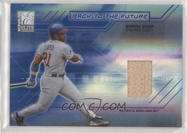 2004 Donruss Elite - Back to the Future - Bats #BF-5 - Sammy Sosa /200 [EX to NM]