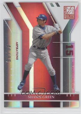 2004 Donruss Elite - [Base] - Aspirations Die-Cut #112 - Shawn Green /85