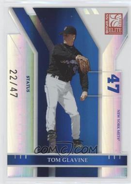 2004 Donruss Elite - [Base] - Status Die-Cut #122 - Tom Glavine /47