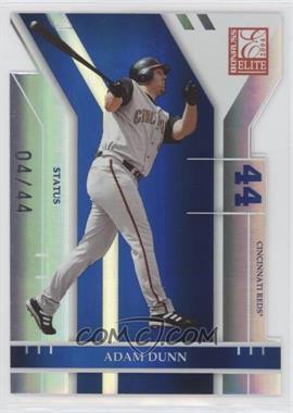 2004 Donruss Elite - [Base] - Status Die-Cut #90 - Adam Dunn /44