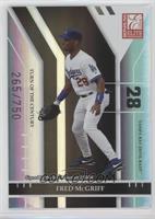 Fred McGriff #/750