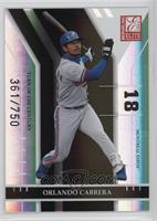 Orlando Cabrera #/750