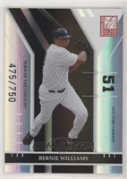 Bernie Williams #/750