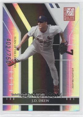 2004 Donruss Elite - [Base] - Turn of the Century #81 - J.D. Drew /750