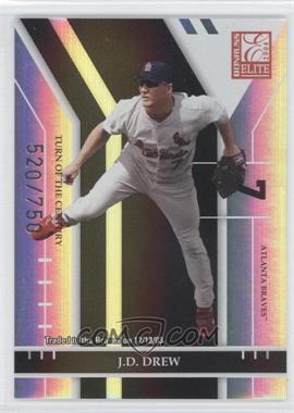 2004 Donruss Elite - [Base] - Turn of the Century #81 - J.D. Drew /750