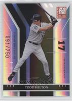 Todd Helton #/750