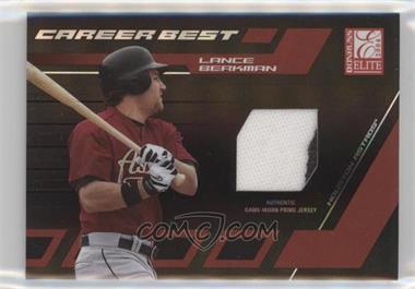 2004 Donruss Elite - Career Best - Jerseys Prime #CB-25 - Lance Berkman /50 [Noted]