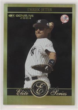 2004 Donruss Elite - Elite Series - Black #ES-13 - Derek Jeter /150