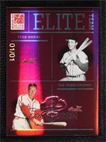 Red Schoendienst, Enos Slaughter, Stan Musial, Marty Marion #/1
