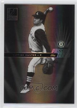 2004 Donruss Elite - Passing the Torch - Black #PT-13 - Catfish Hunter /100