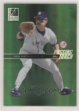 2004 Donruss Elite - Passing the Torch - Green #PT-40 - Don Mattingly, Jason Giambi /250