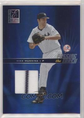 2004 Donruss Elite - Passing the Torch - Jerseys #PT-26 - Mike Mussina /200