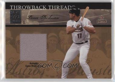 2004 Donruss Elite - Throwback Threads #TT-12 - Lance Berkman /150