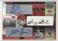 Greg Golson, B.J. Szymanski, Jeff Frazier #/250