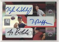 Trevor Plouffe, Kyle Waldrop, Jay Rainville #/250