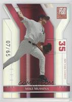 Mike Mussina #/65